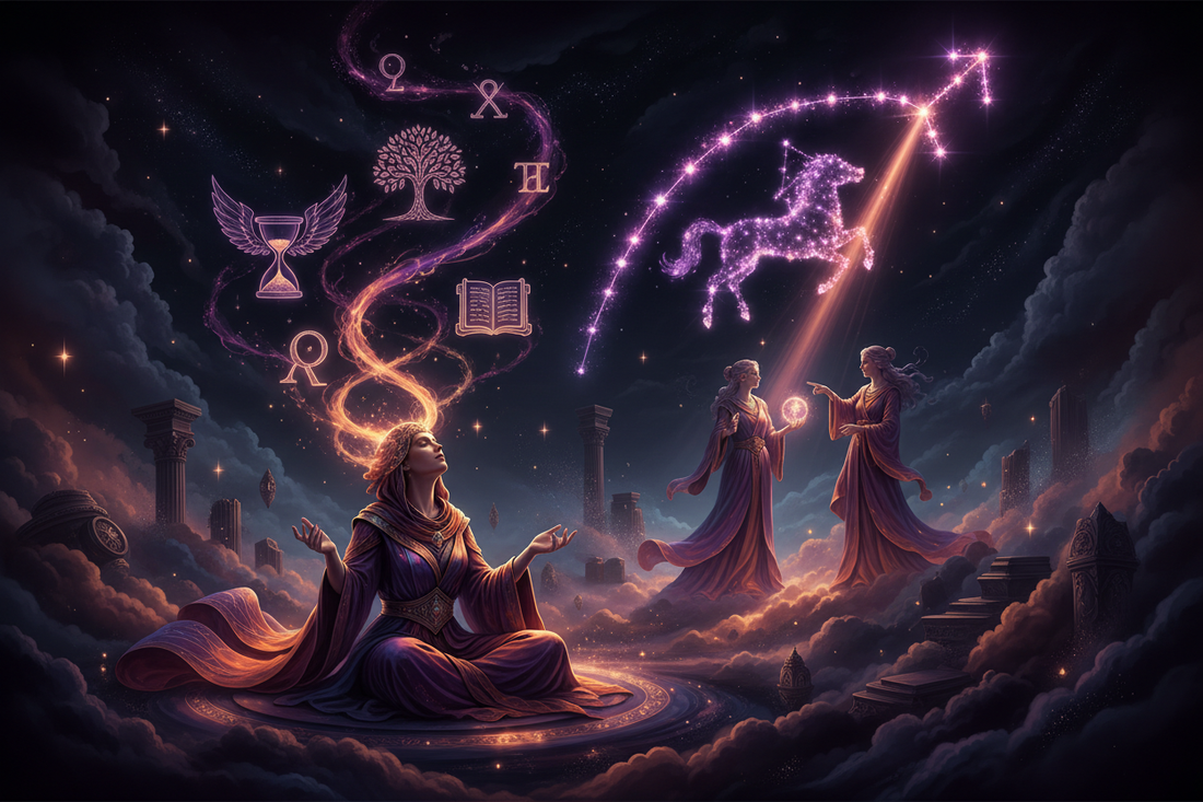 Sagittarius Active Imagination: Dialoguing with the Unconscious - The Archer's Philosophical Quest - Nicole's ritual universe