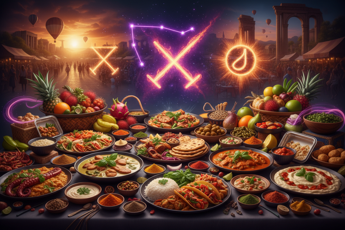 Sagittarius Food Guide: Adventurous, International, and Abundant - Nicole's ritual universe