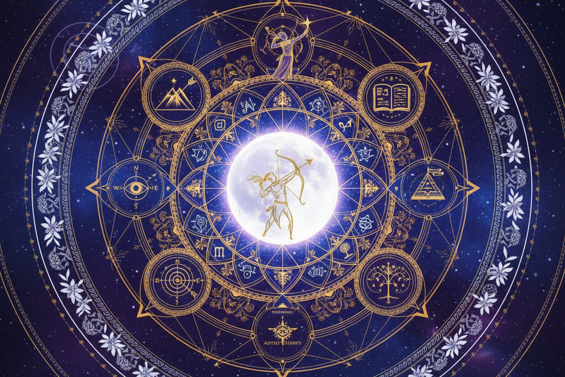 Full Moon in Sagittarius: Wisdom Celebration - Nicole's ritual universe