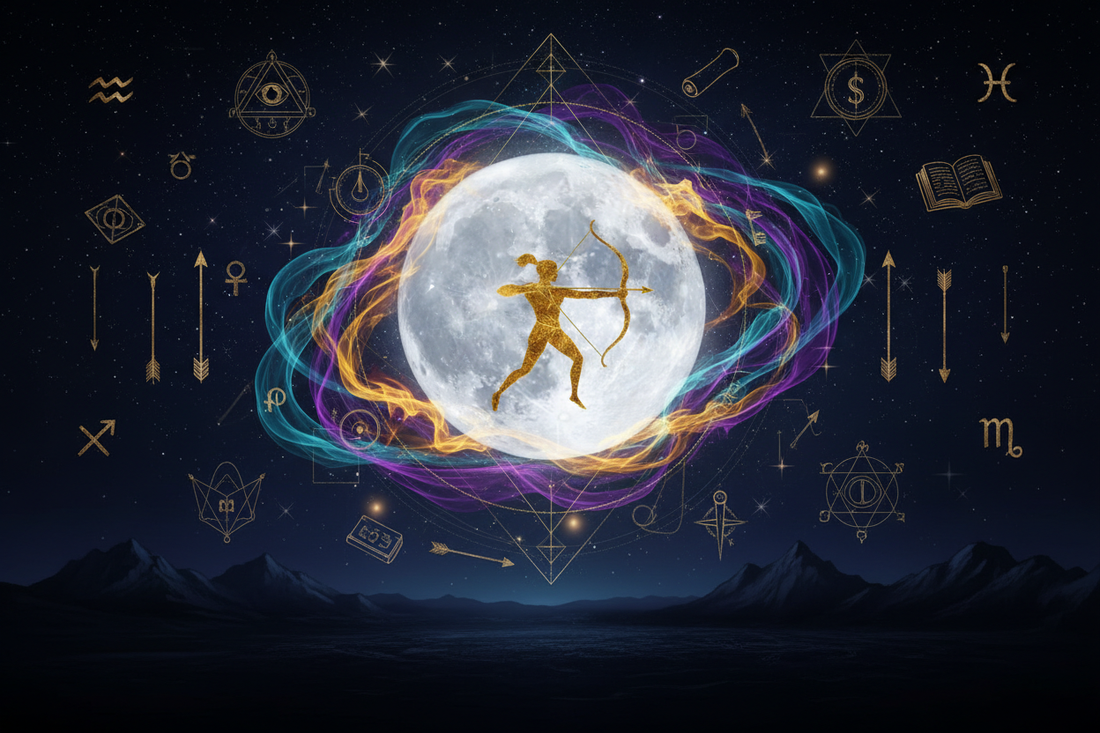 SAGITTARIUS Full Moon: Release, Completion & Gratitude - Nicole's ritual universe