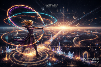 Sagittarius & Future Self: Timeline Jumping & Manifestation - The Quantum Adventurer