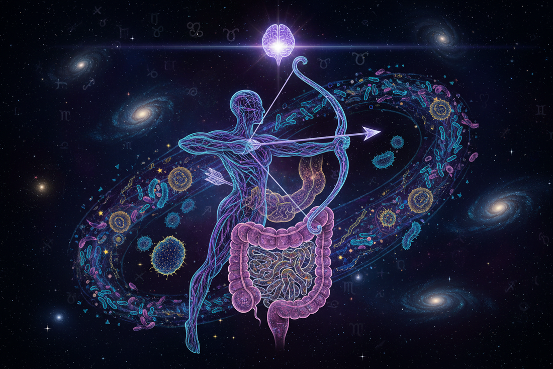 Sagittarius Gut-Brain Axis: Your Second Brain & Intuition - Nicole's ritual universe