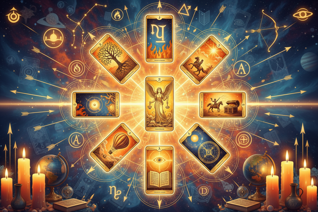 Sagittarius Light Path Tarot Spread - Nicole's ritual universe