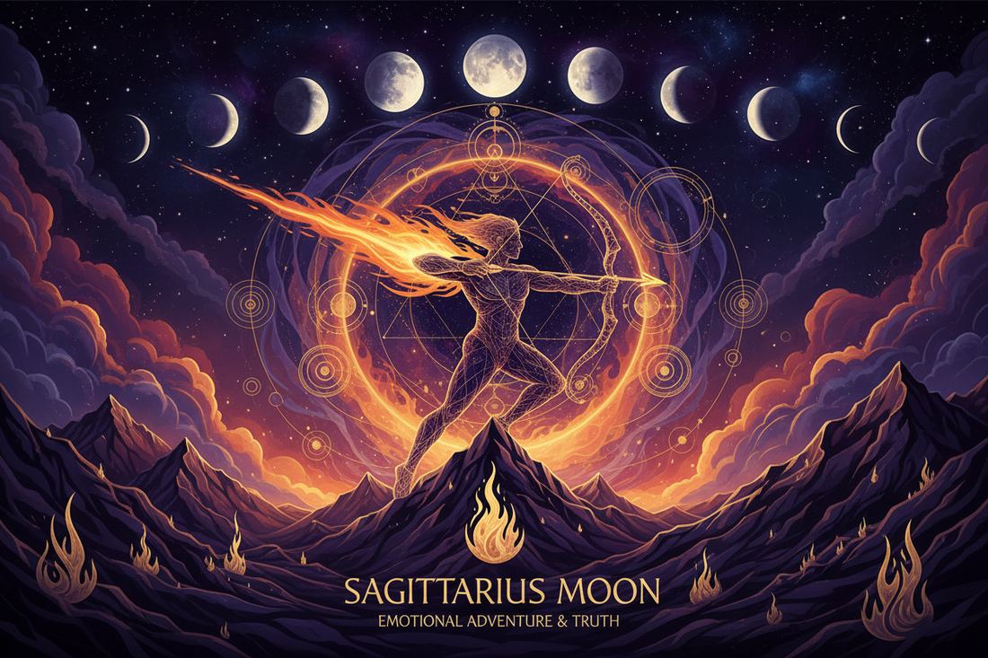 SAGITTARIUS Moon Sign: Your Emotional Landscape & Inner World - Nicole's ritual universe