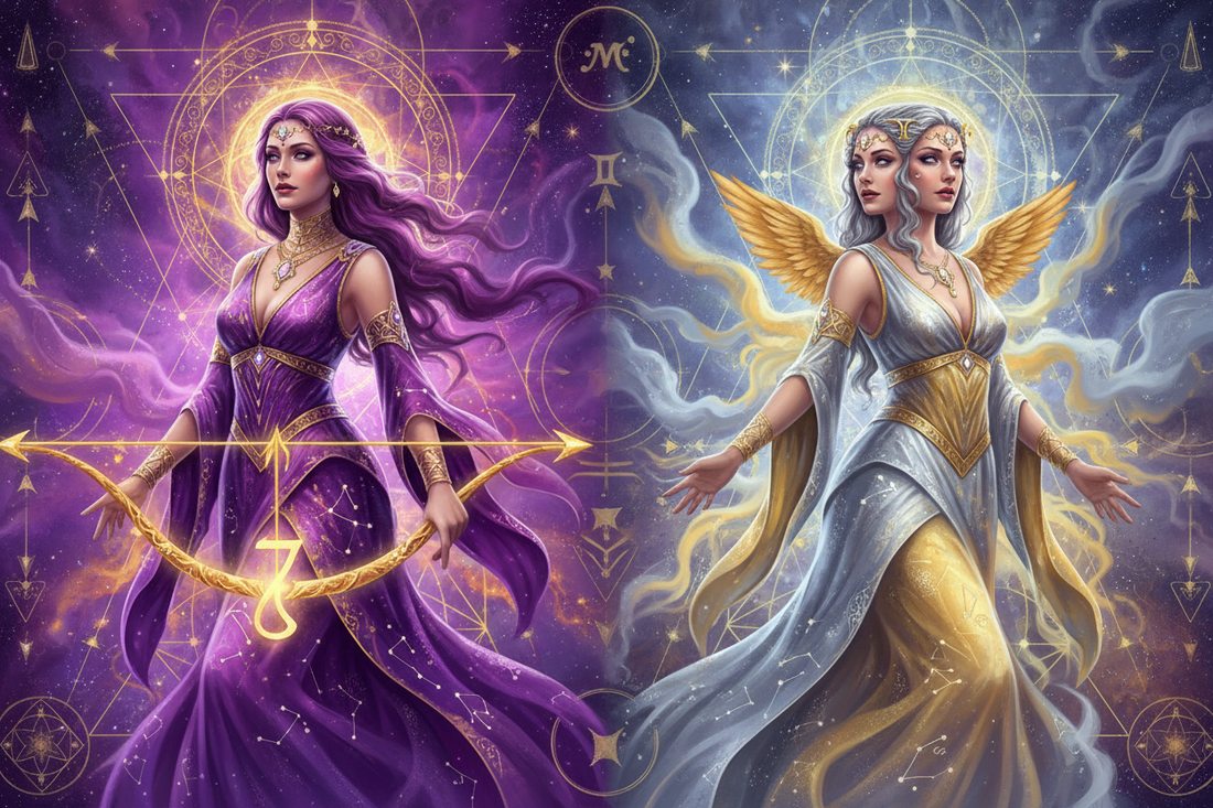 Sagittarius Mother with Gemini Daughter: When the Archer Meets the Twins Nicole's ritual universe