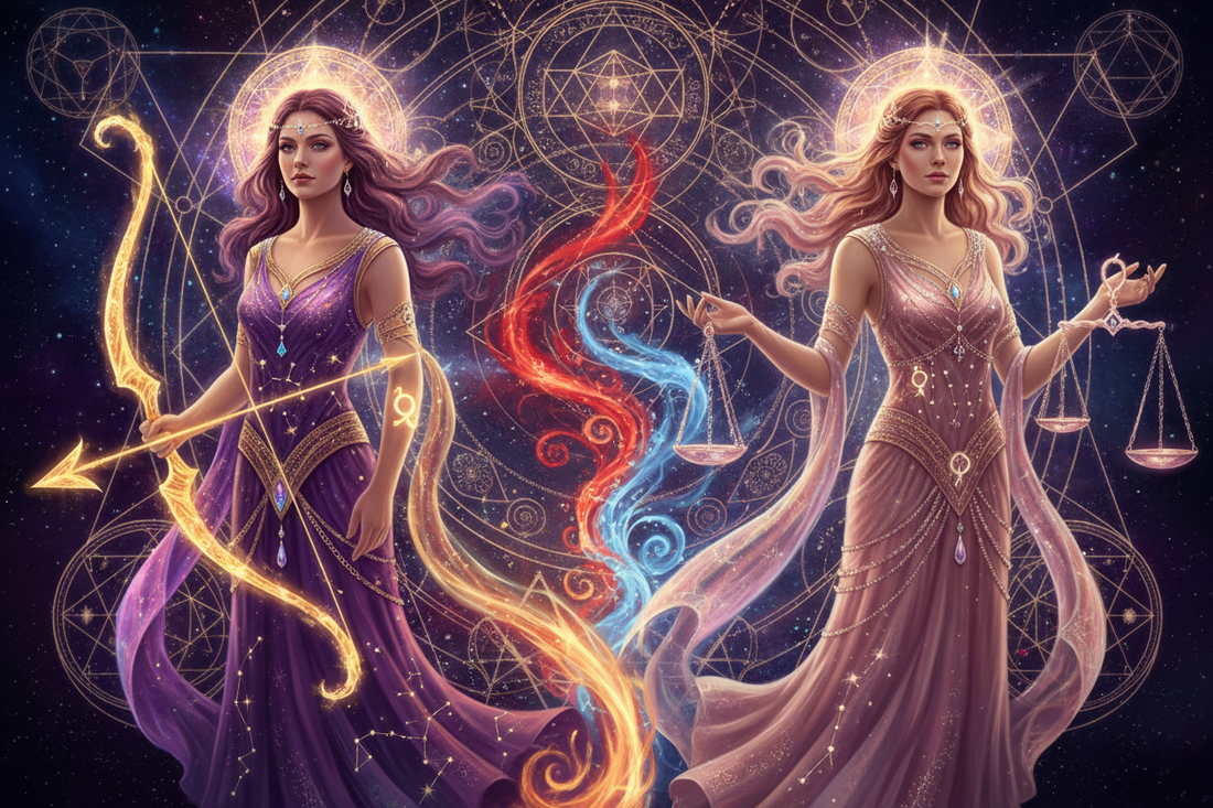 Sagittarius Mother with Libra Daughter: When the Archer Meets the Scales Nicole's ritual universe