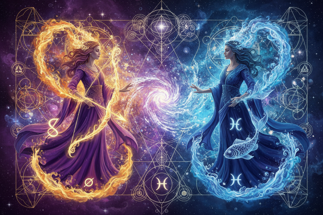 Sagittarius Mother with Pisces Daughter: When the Archer Meets the Mystic Nicole's ritual universe