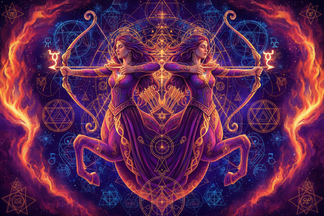Sagittarius Mother with Sagittarius Daughter: When the Archer Meets Herself Nicole's ritual universe