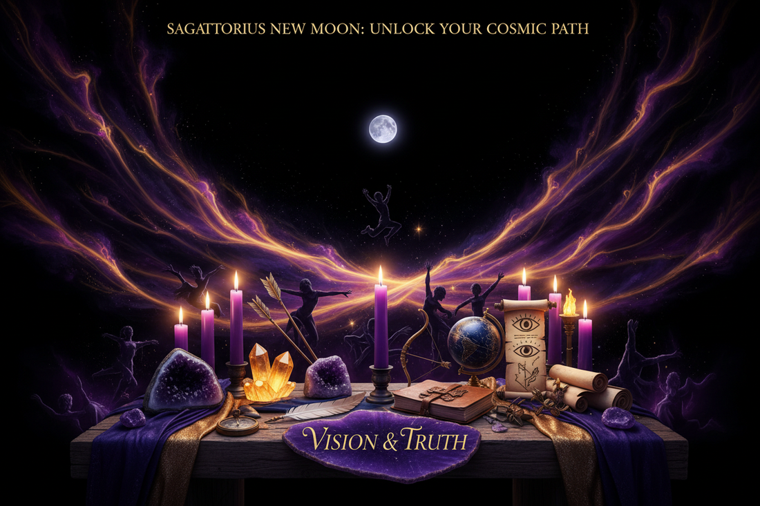 SAGITTARIUS New Moon: Manifestation & New Beginnings - Nicole's ritual universe