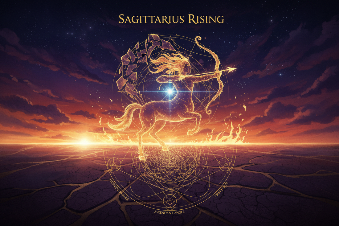 SAGITTARIUS Rising Sign: Your Soul's Mask & First Impression - Nicole's ritual universe
