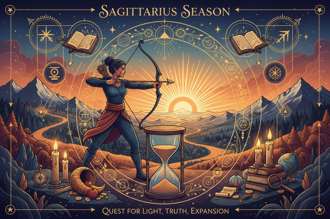 Sagittarius Season Light Path Rituals - Nicole's ritual universe