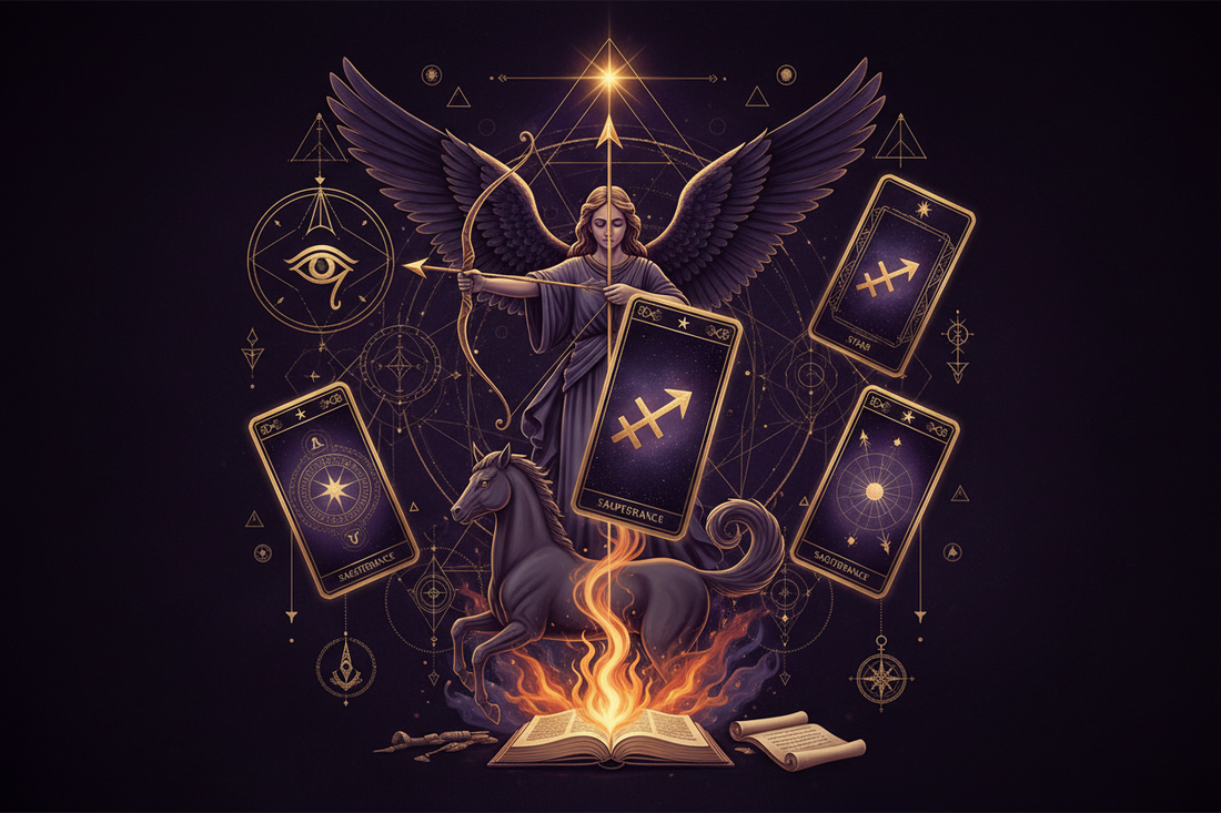 SAGITTARIUS & Tarot: Your Archetypal Cards & Spreads - Nicole's ritual universe