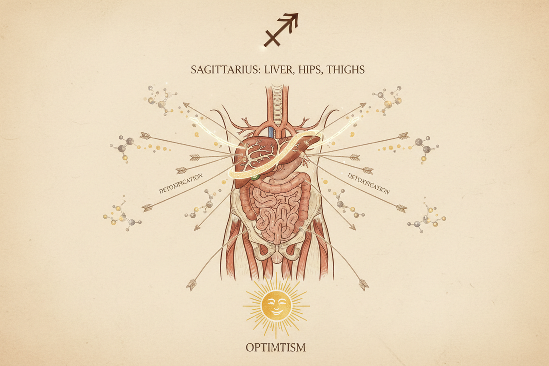 Sagittarius & the Liver: Detox, Optimism, Overindulgence - Nicole's ritual universe
