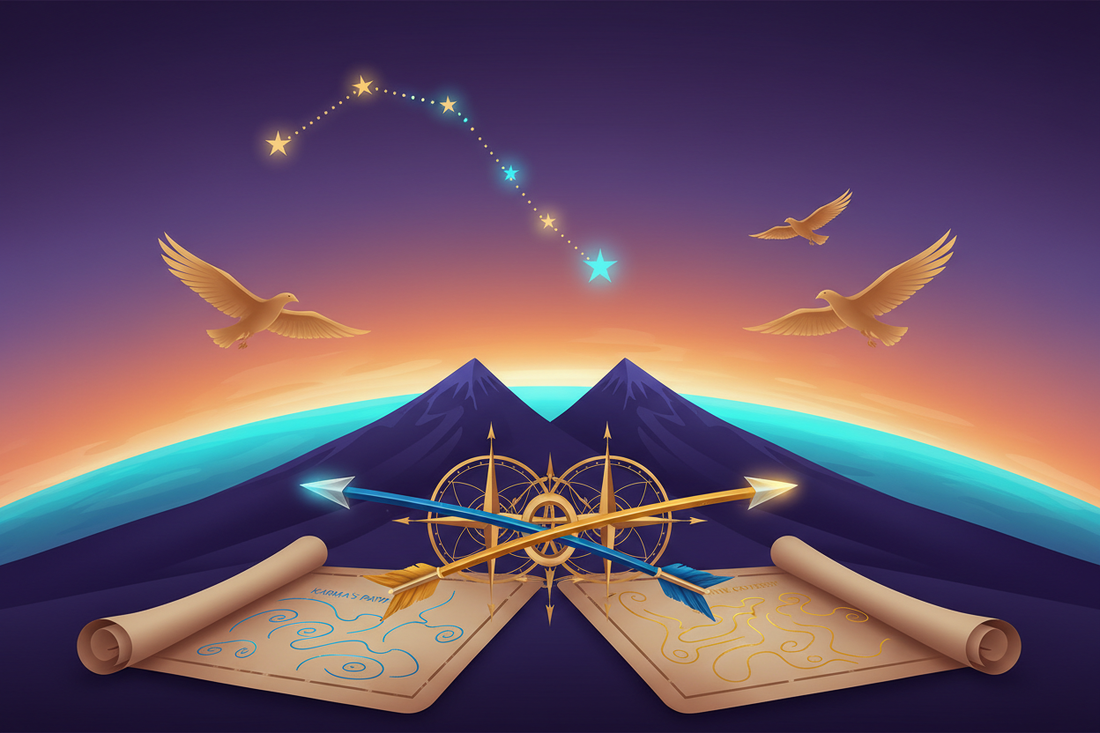 SAGITTARIUS Twin Flames & Karmic Relationships: The Path of Sacred Freedom - Nicole's ritual universe