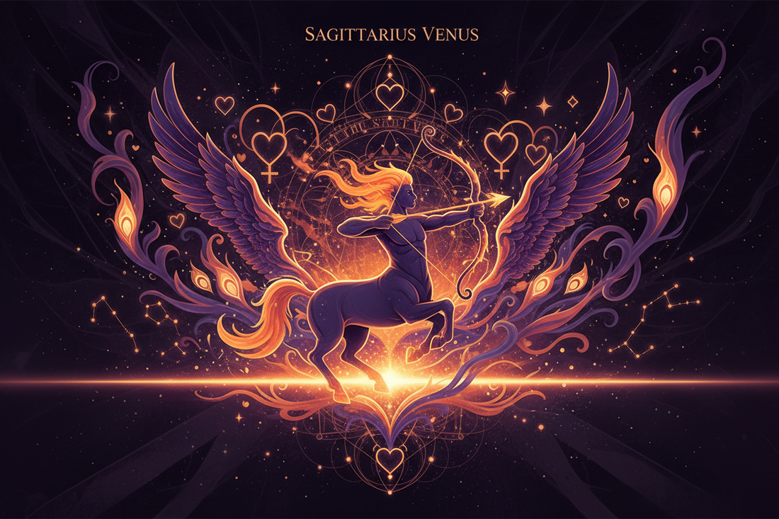 SAGITTARIUS Venus: Your Love Language & Aesthetic - Nicole's ritual universe