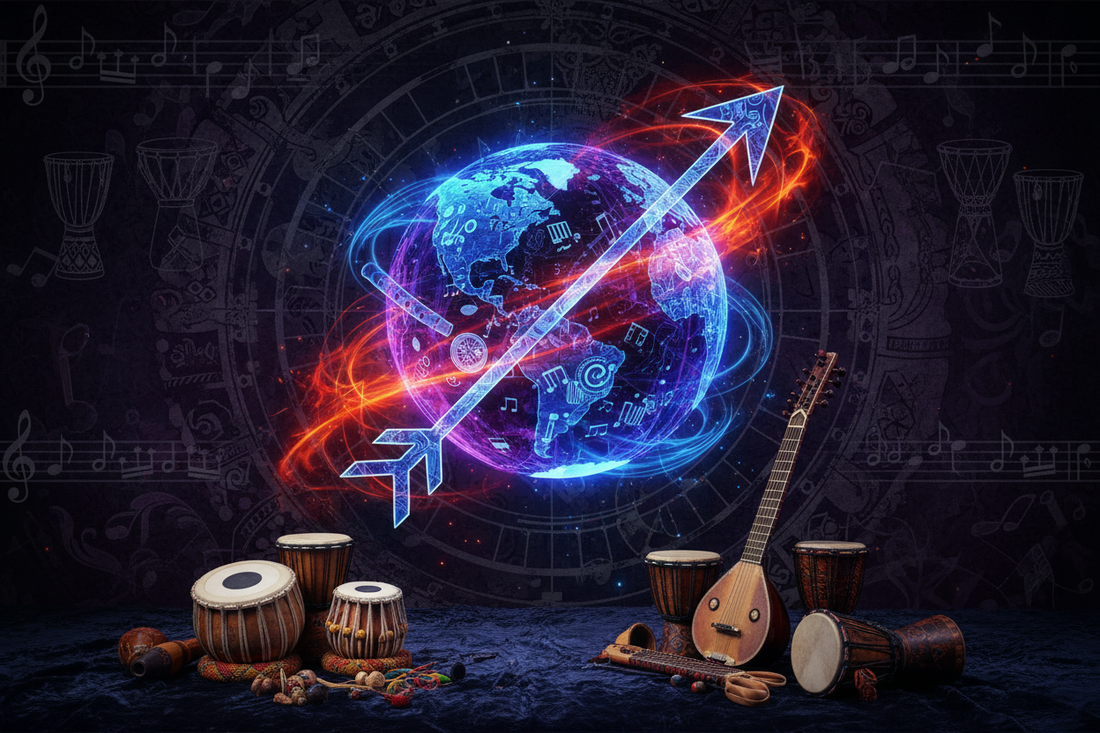 Sagittarius & Music: World Music - Your Sonic Signature of Adventure - Nicole's ritual universe