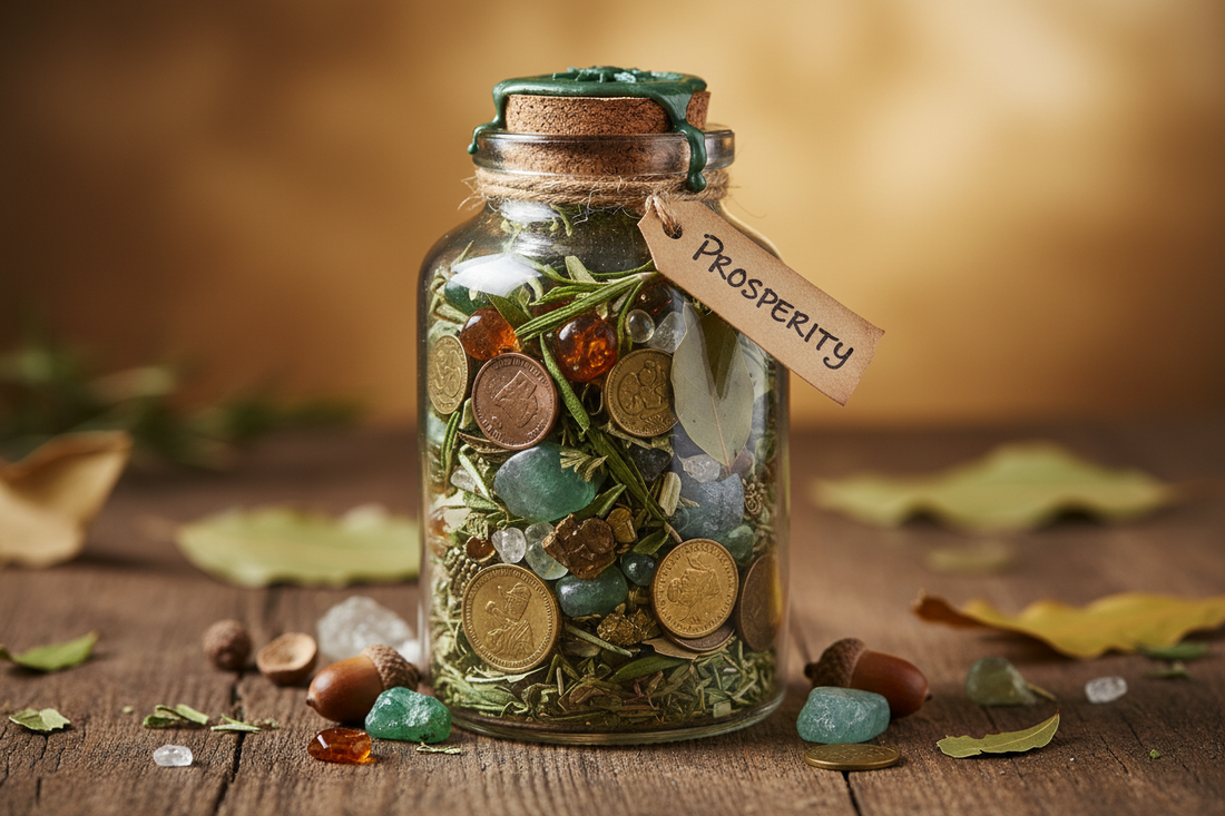 Salary Increase Spell Jar: Sustained Magic for Career Growth