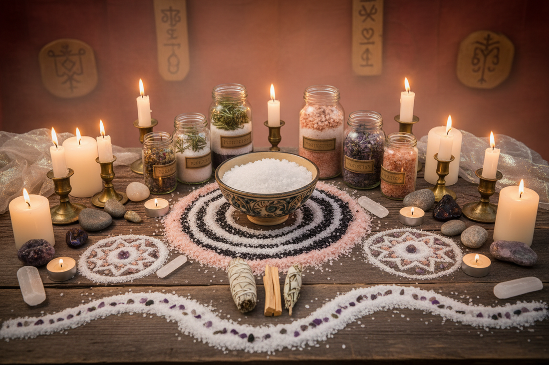 Salt Magic: Purification & Protection Techniques for Home and Practice - Nicole's ritual universe