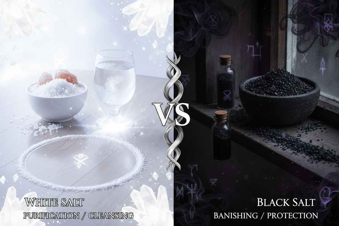 Salt vs Black Salt: Which Protective Tool is Right for You? - Nicole's ritual universe
