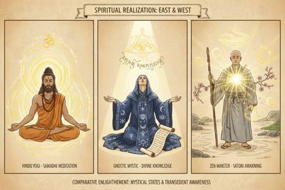 Enlightenment: Samadhi vs Gnosis vs Satori