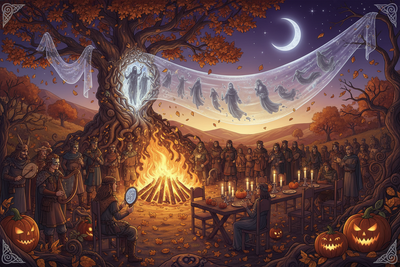 Samhain: Celtic New Year and Ancestor Communion - When the Veil Between Worlds Grows Thin
