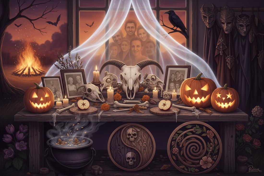 Samhain Symbols of Joy: Death, Ancestors, Transformation - Nicole's ritual universe