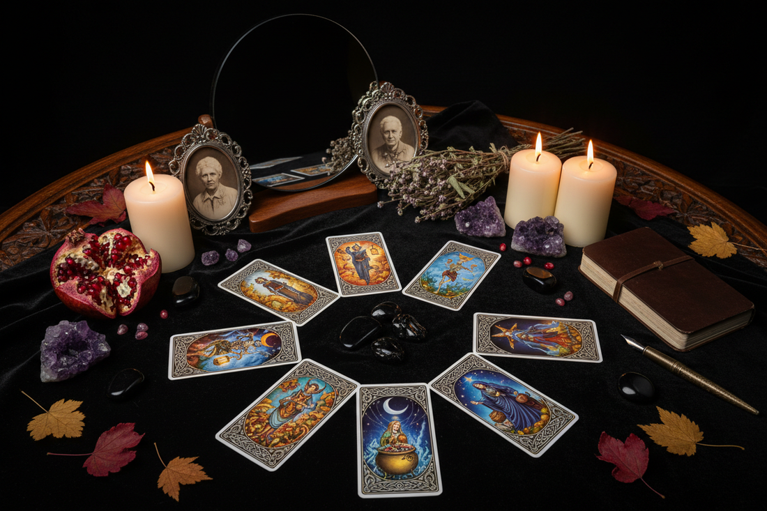 Samhain Tarot Spread: Messages from Ancestors - Nicole's ritual universe
