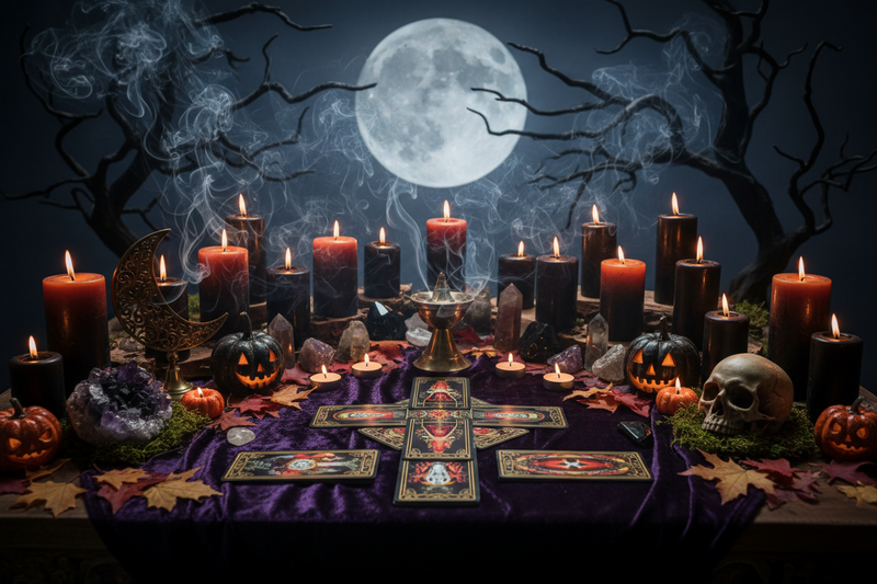 Samhain Tarot Ritual: Ancestor Work, Veil Readings, and the Death Card