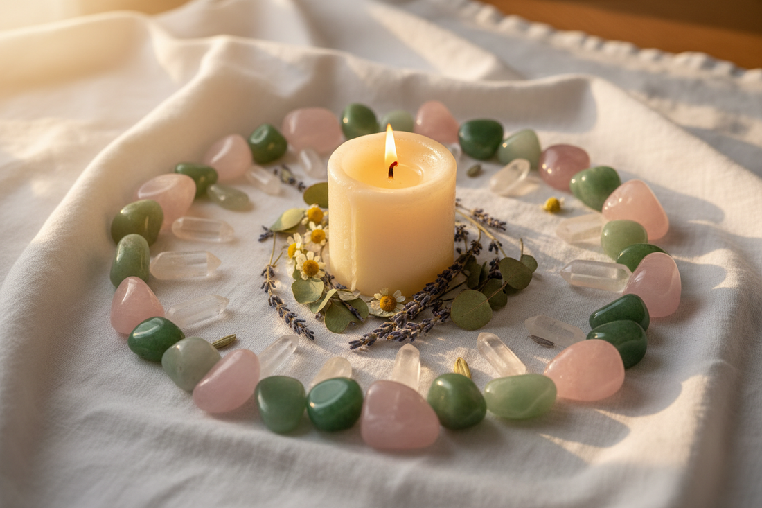 Sanatio Vitalis Candle: Healing Magic Circle