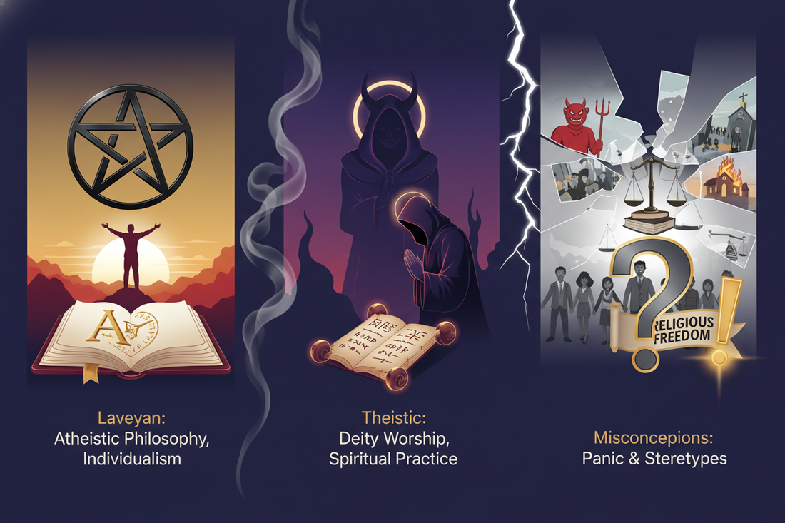 Satanism Explained: LaVeyan, Theistic, and Misconceptions