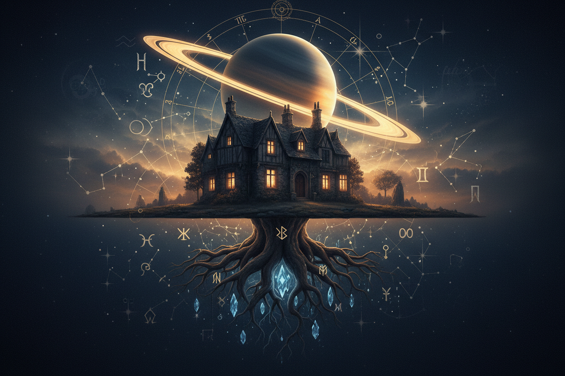 Saturn Transiting Your 4th House: Family Karma and Building Roots