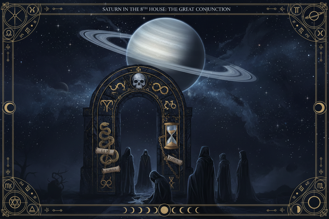 Saturn Transiting Your 8th House: Confronting Fear, Debt and Mortality