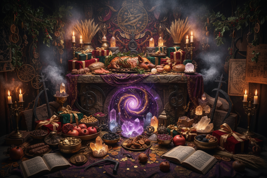 Saturnalia Magic: Chaos Spells and Abundance Manifestation - Nicole's ritual universe