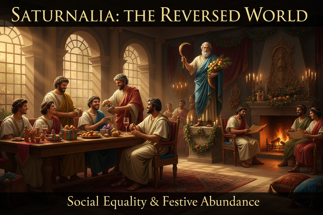 Saturnalia Preparation Folklore: Role Reversal Legends and Gift-Making Traditions