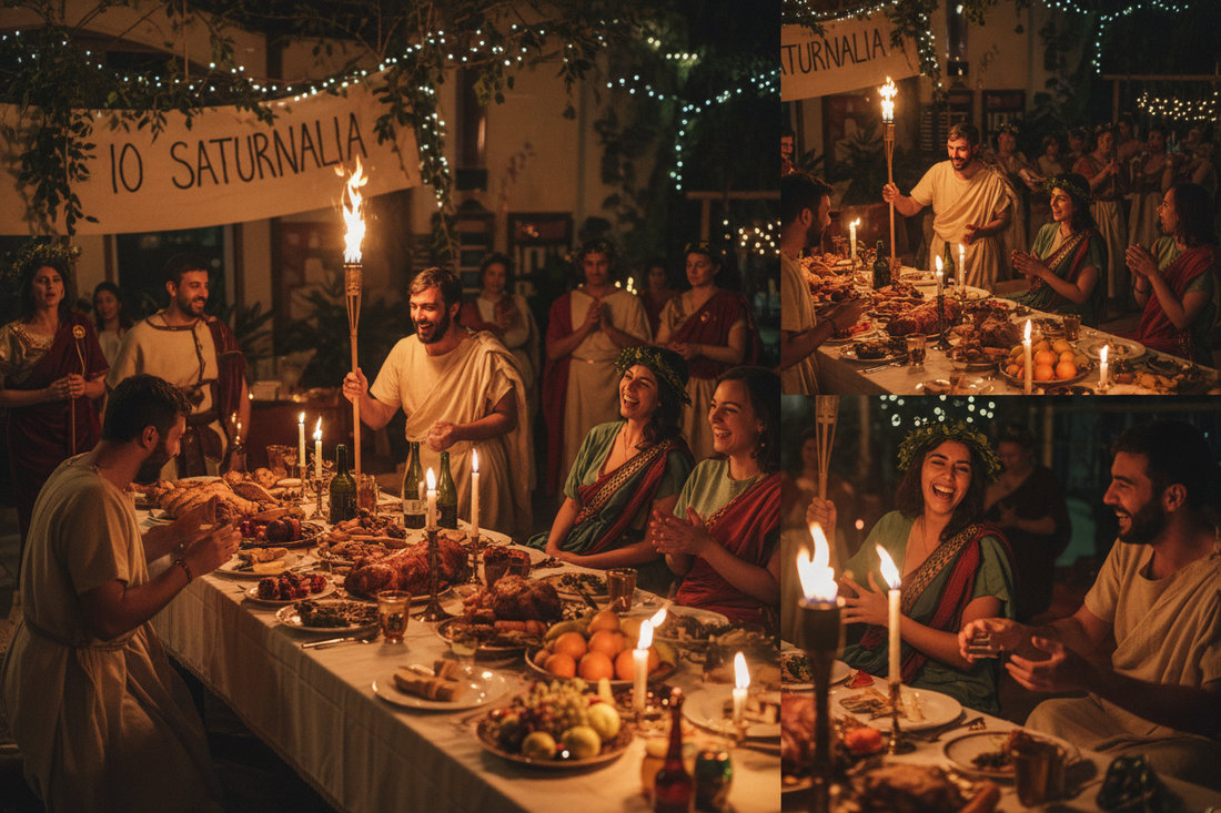 Saturnalia Rituals: Role Reversal and Feast Ceremonies - Nicole's ritual universe