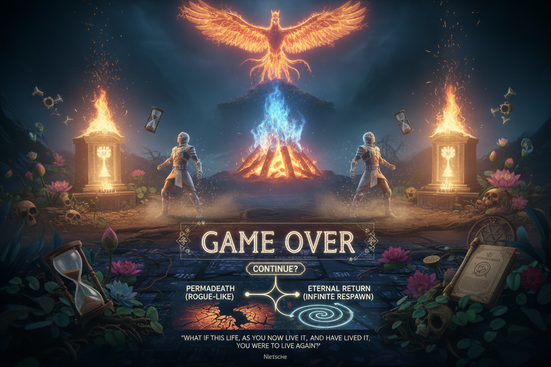 Save Points and Respawn: Death, Rebirth, and Eternal Return in Gaming - Nicole's ritual universe