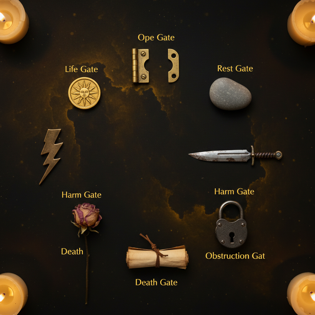 The Eight Gates: How Opportunity Moves Through Time and Space in Qi Men Dun Jia
