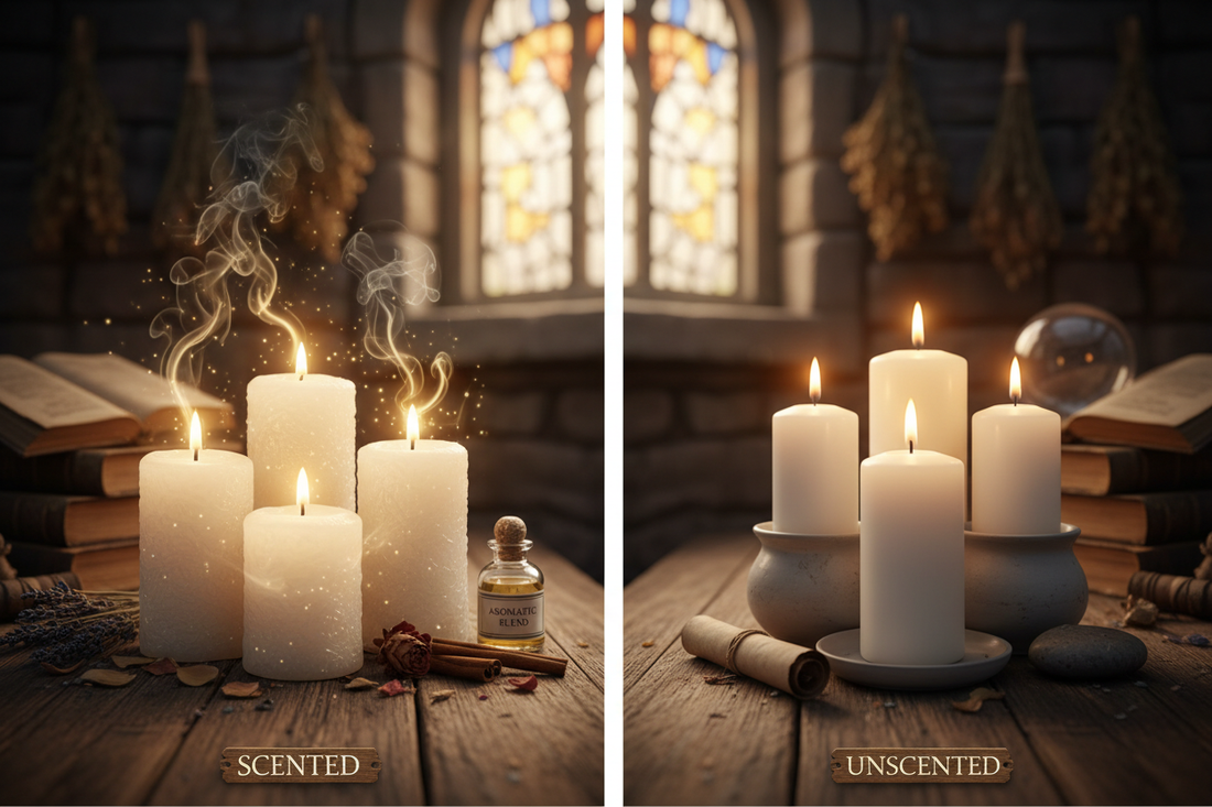 Scented vs Unscented: Magical Differences - Nicole's ritual universe