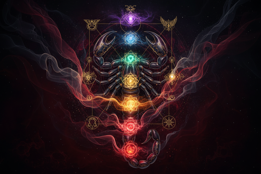 SCORPIO & Chakras: Your Energy Centers & Balance - Nicole's ritual universe
