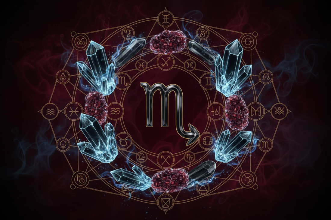 SCORPIO & Crystals: Your Stone Allies & Grids - Nicole's ritual universe