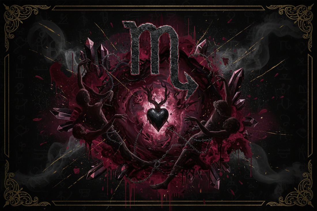 Scorpio & Art Therapy: Dark Art & Shadow Work - Healing Through Transformation - Nicole's ritual universe