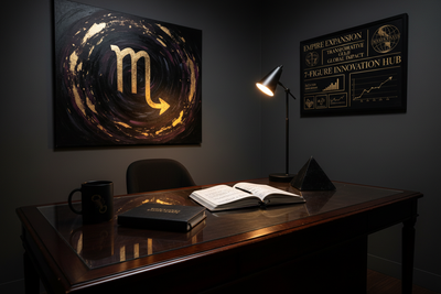 Scorpio Entrepreneur: Building Empires with Obsession, Strategic Power, and Transformative Vision