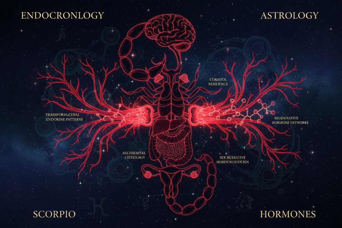 Scorpio Hormones: Endocrine System & Astrological Influence - Nicole's ritual universe