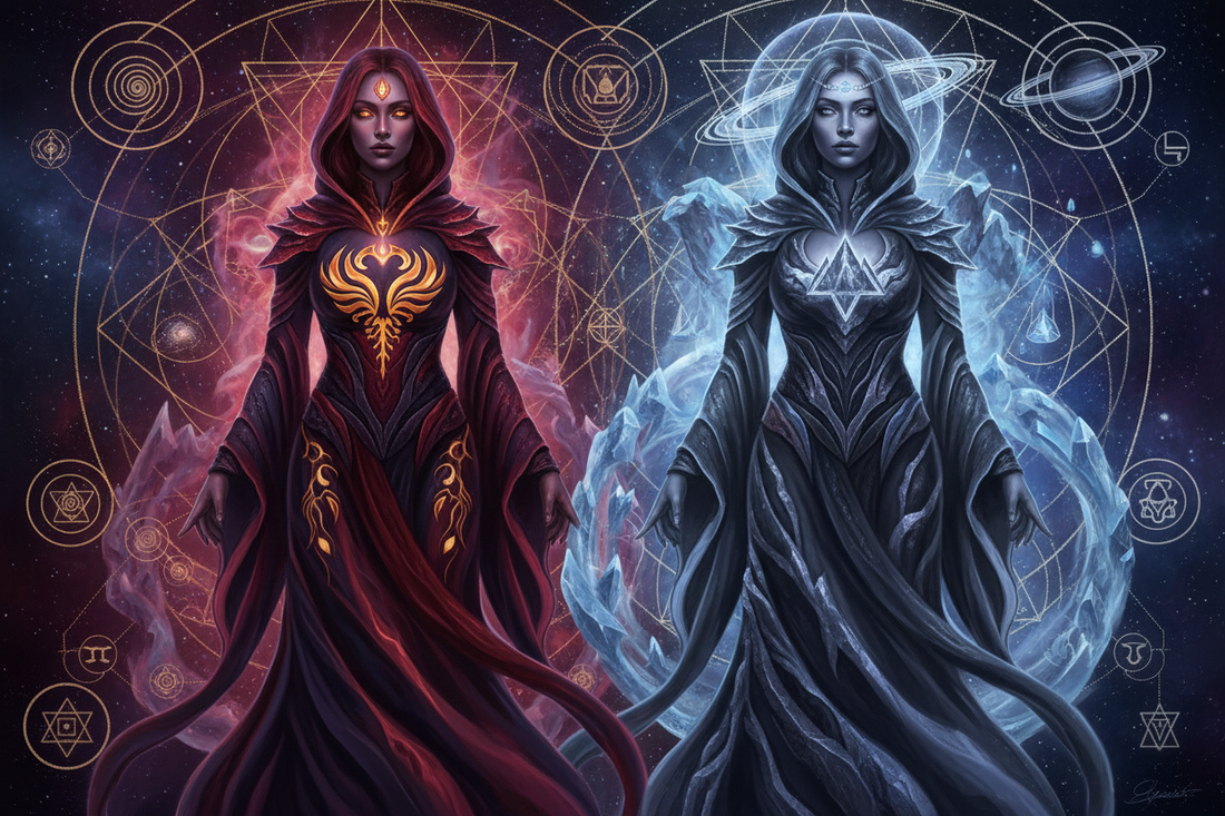 Scorpio Mother with Capricorn Daughter: When the Phoenix Meets the Mountain Nicole's ritual universe