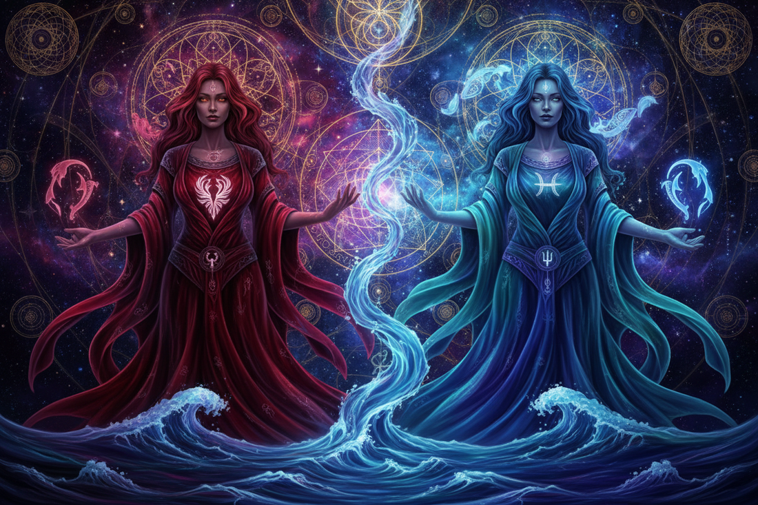 Scorpio Mother with Pisces Daughter: When the Phoenix Meets the Ocean Nicole's ritual universe