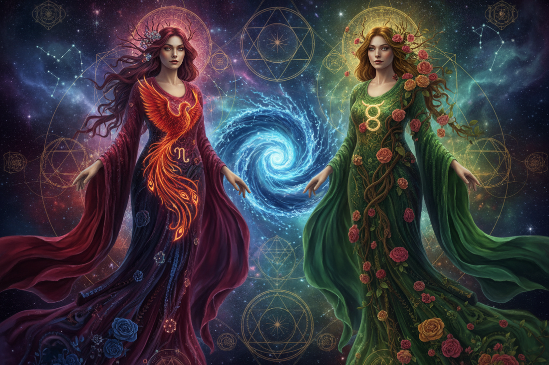 Scorpio Mother with Taurus Daughter: When the Phoenix Meets the Garden Nicole's ritual universe