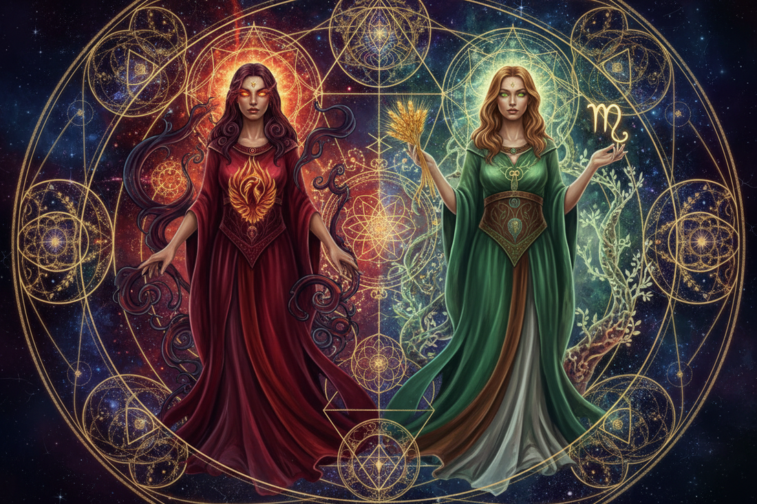 Scorpio Mother with Virgo Daughter: When the Phoenix Meets the Healer Nicole's ritual universe