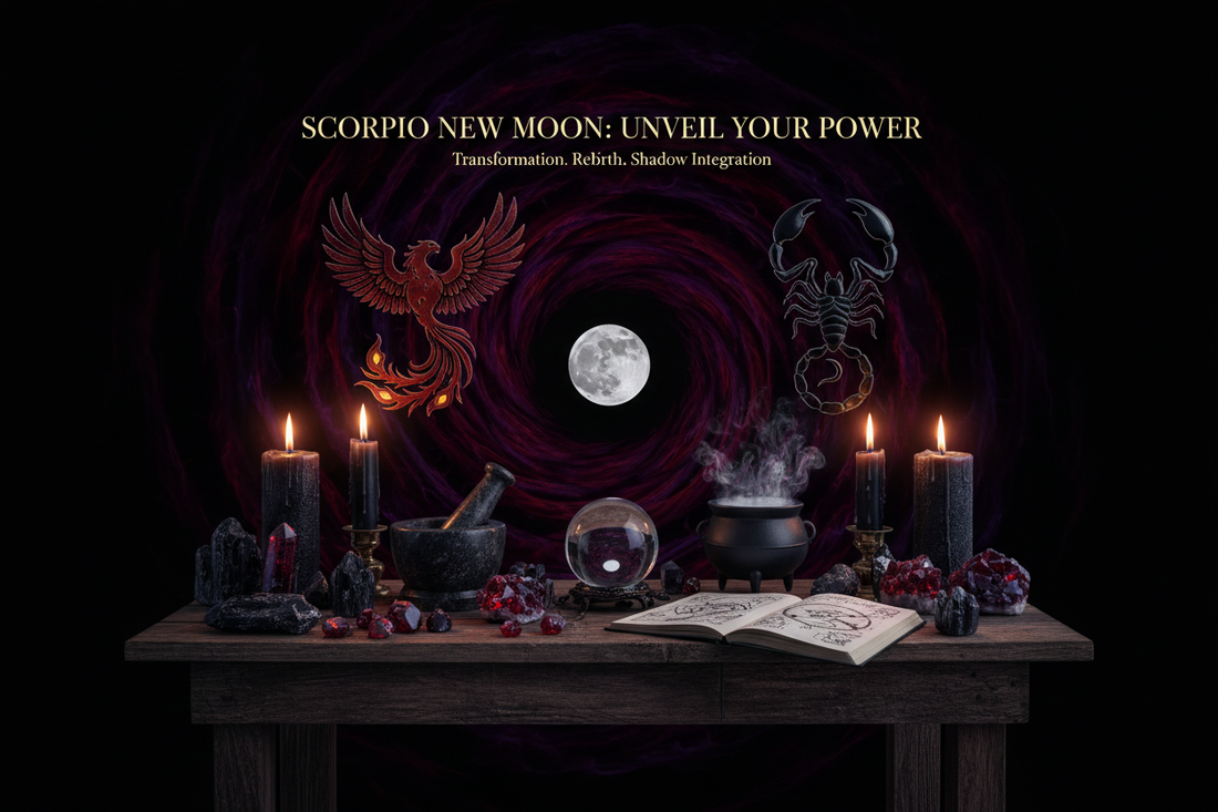 SCORPIO New Moon: Manifestation & New Beginnings - Nicole's ritual universe