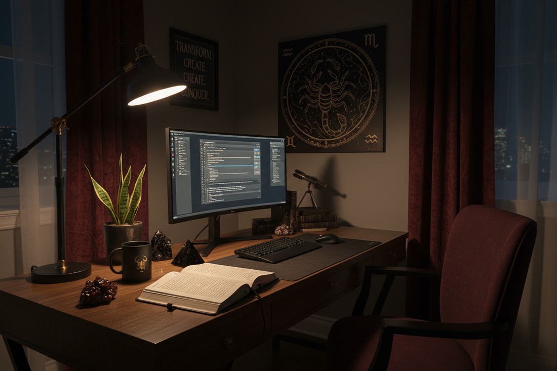Scorpio Remote Worker: Working with Intensity, Focus, and Transformative Depth Nicole's ritual universe