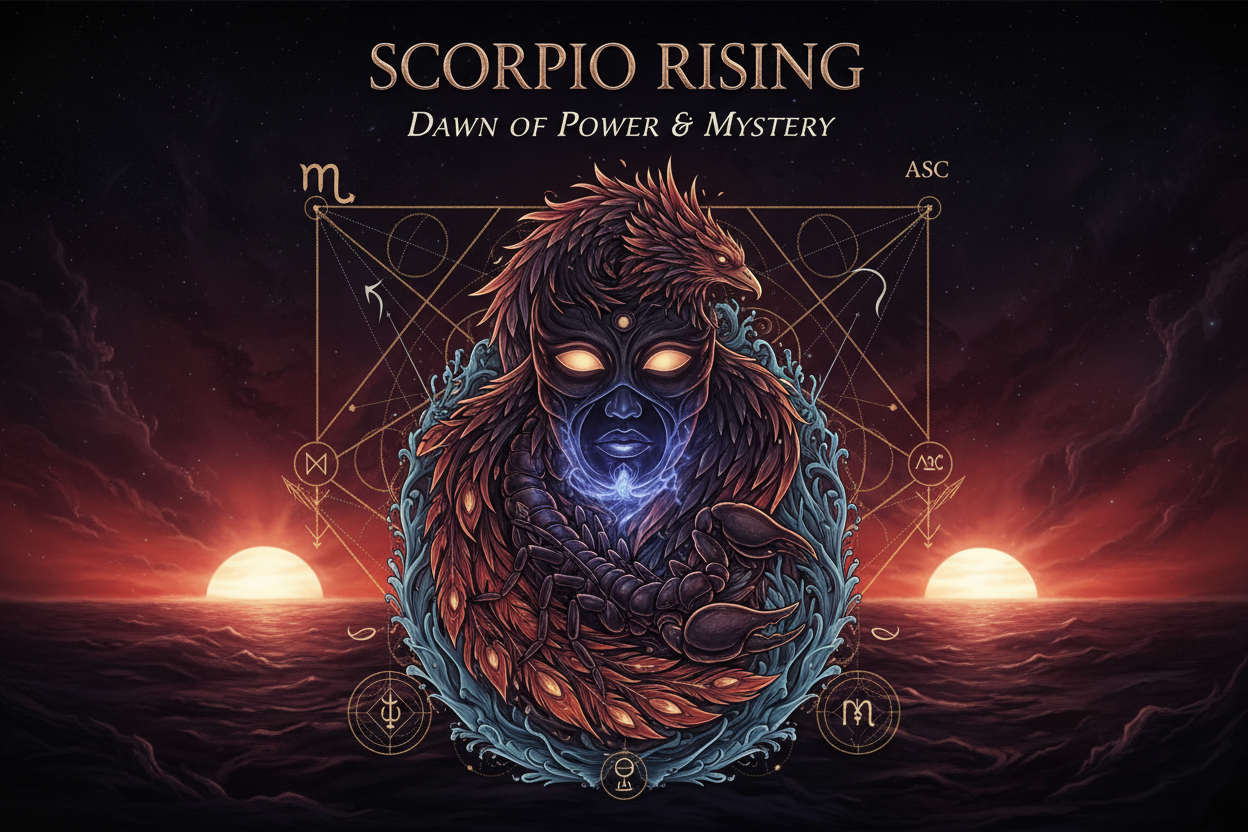 SCORPIO Rising Sign: Your Soul's Mask & First Impression Guide – Nicole ...